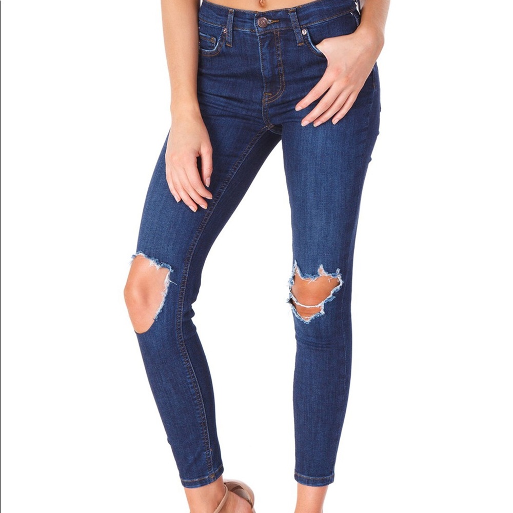Free People skinny jeans sz 29
